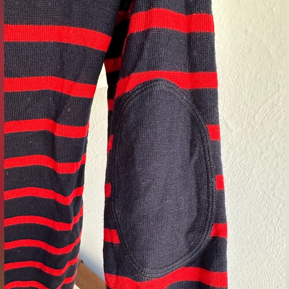 🔴JCrew 100% Merino Wool Stripped Turtleneck (Great Condition) - Picture 6 of 8